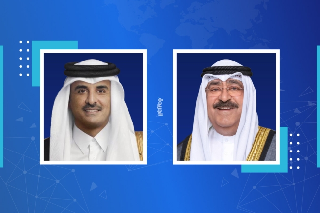 سمو أمير البلاد يتلقى اتصالاً هاتفياً من أمير قطر للتهنئة بحلول عيد الأضحى المبارك 5 سمو أمير البلاد يتلقى اتصالاً هاتفياً من أمير قطر للتهنئة بحلول عيد الأضحى المبارك