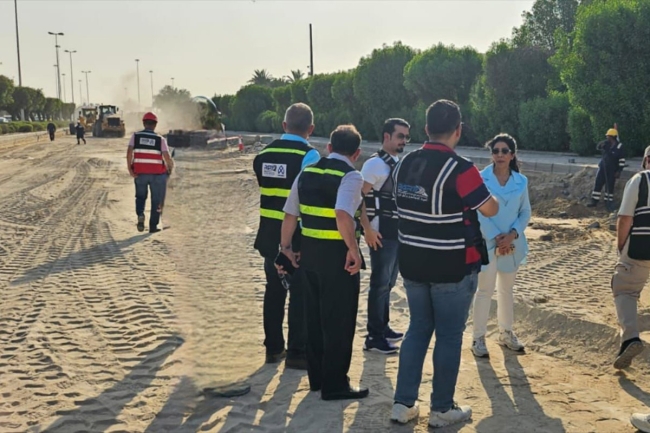 المشعان تتفقد مشروع الدائري الرابع للوقوف على آخر المستجدات 5 المشعان تتفقد مشروع الدائري الرابع للوقوف على آخر المستجدات