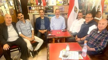 قيادات نقابية وعمالية تزور بيت العائلة المصرية بـ جنيف لتهنئتهم بالعيد