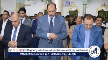 محافظ سوهاج يؤدي صلاة عيد الأضحى المبارك بمسجد “الشرطة” بمدينة ناصر