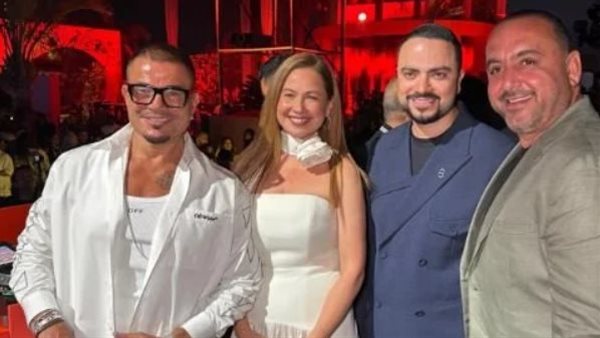ريا أبي راشد تحتفل مع عمرو دياب بافتتاح فندقه الجديد في دبي 5 ريا أبي راشد تحتفل مع عمرو دياب بافتتاح فندقه الجديد في دبي