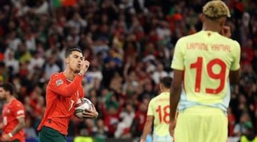 منتخب البرتغال يتوج بدوري الأمم الأوروبية للمرة الثانية في تاريخه