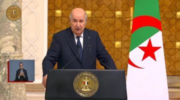 رئيسا الجزائر وإيران يتفقان على مواصلة بذل كل الجهود لإنهاء إبادة الشعب الفلسطيني