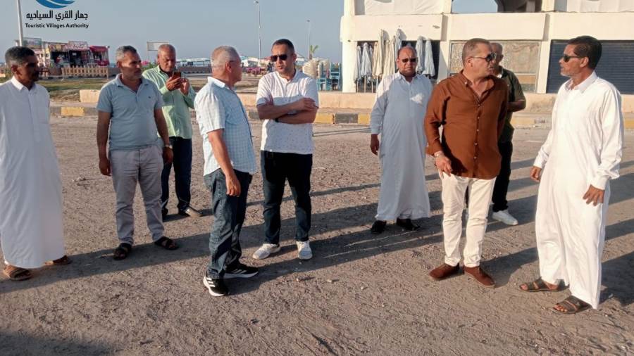 صدي الخليج | جولة تفقدية لرئيس جهاز القري السياحية لمتابعة الخدمات بمراقيا 5 صدي الخليج | جولة تفقدية لرئيس جهاز القري السياحية لمتابعة الخدمات بمراقيا