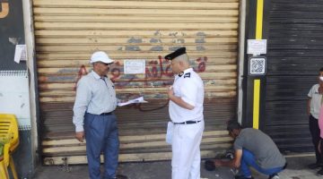 صدي الخليج | تنفيذ 7 قرارات غلق وتشميع للمحلات والبدرومات والوحدات السكنية المخالفة بدمياط الجديدة