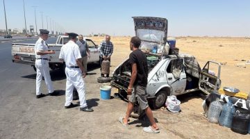 صدي الخليج | بالصور .. حملة مكبرة لرفع الإشغالات في مدينة الشروق