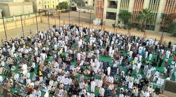 مراكز الشباب والرياضة بالغربية تستقبل آلاف المصلين لأداء صلاة عيد الأضحى المبارك