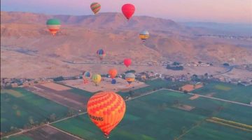 استمرار وقف تحليق رحلات البالون بالأقصر