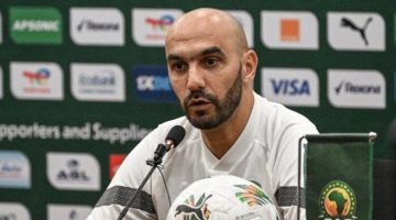 وليد الركراكي مدرب المغرب: الفوز على تونس مهم في ظل الإصابات