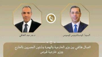 وزير الخارجية: نُقدر دعم قبرص لمصر في مؤسسات الاتحاد الأوروبي
