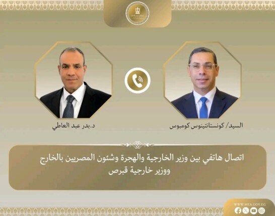 وزير الخارجية: نُقدر دعم قبرص لمصر في مؤسسات الاتحاد الأوروبي 5 وزير الخارجية: نُقدر دعم قبرص لمصر في مؤسسات الاتحاد الأوروبي