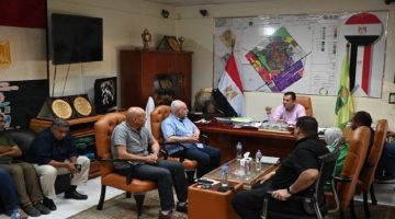 رئيس جهاز العاشر من رمضان يتابع عدداً من المشروعات الخدمية
