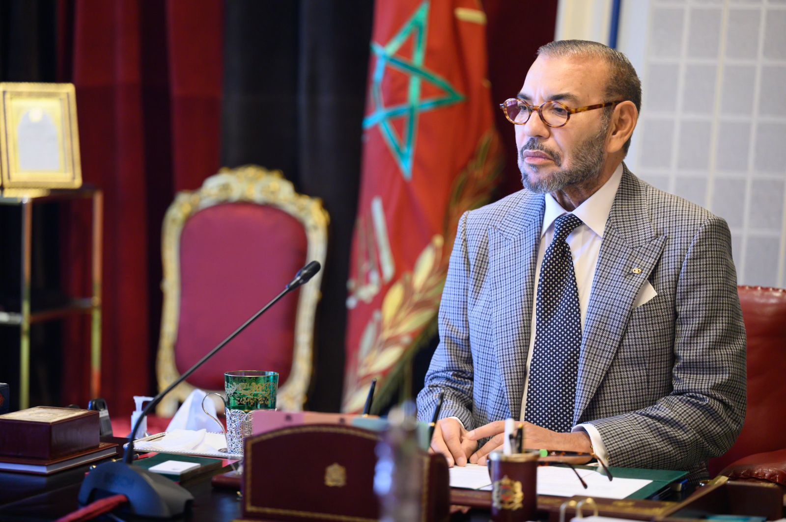 برقية تهنئة من جلالة الملك إلى عاهلي المملكة الأردنية الهاشمية بمناسبة عيد الجلوس الملكي 5 برقية تهنئة من جلالة الملك إلى عاهلي المملكة الأردنية الهاشمية بمناسبة عيد الجلوس الملكي