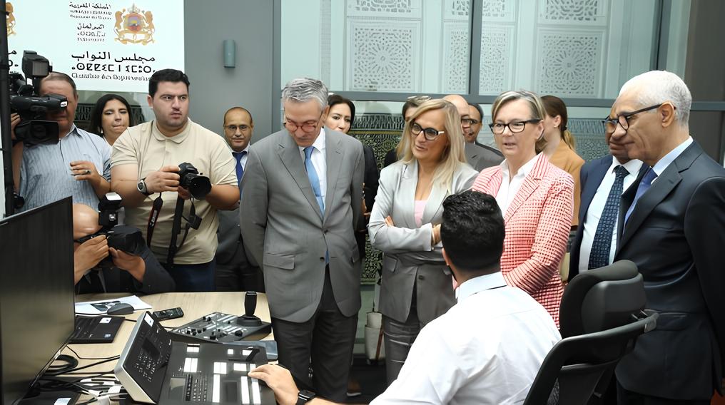✓ تدشين أستوديو سمعي بصري بمجلس النواب بدعم أوروبي 5 ✓ تدشين أستوديو سمعي بصري بمجلس النواب بدعم أوروبي