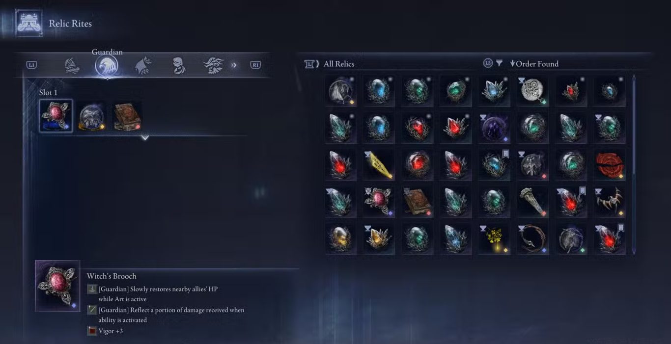 الآثار لتجاوز الليل في Elden Ring Nightreign صدي
