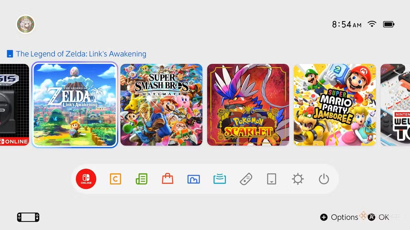 نقل النظام من جهاز سويتش القديم إلى Switch 2