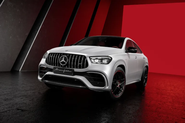AMG GLE وGLS MANUFAKTUR Arctic Silver Edition قصيدة جليدية من.webp
