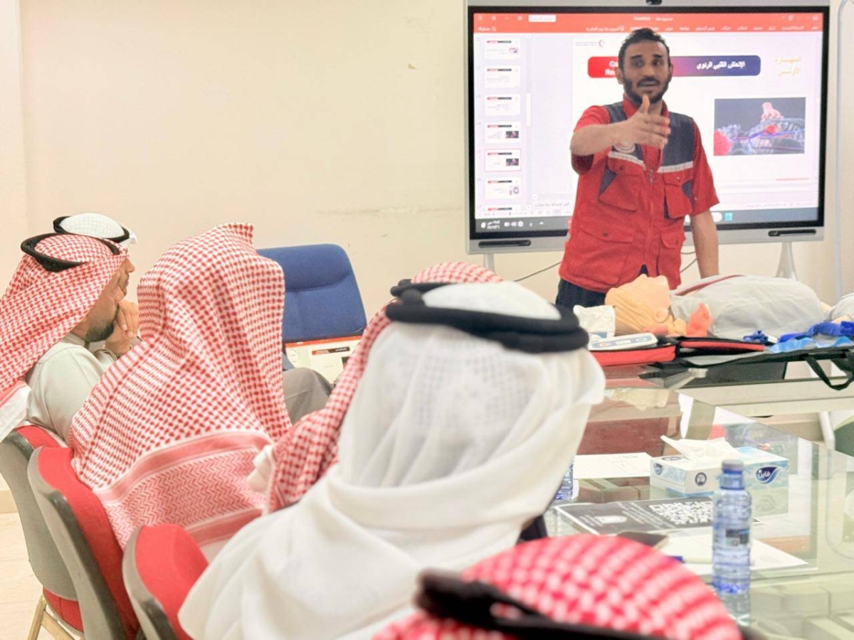 مهارات الإسعافات الأولية محور سلسلة تدريبية جديدة تنفذها الشؤون الإسلامية بجازان