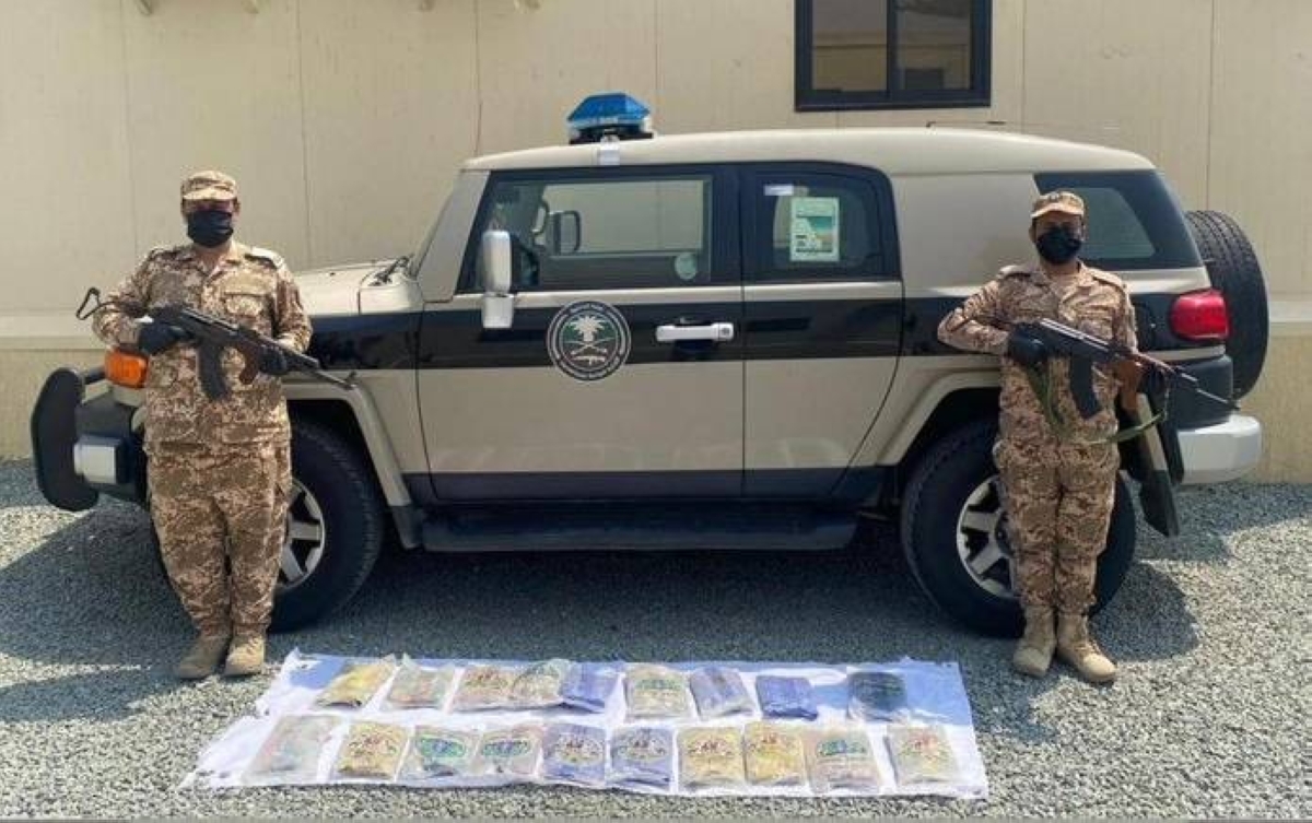 إحباط تهريب 18 كيلوجرام حشيش بجازان: الجهات الأمنية تواصل ضرباتها للمخدرات