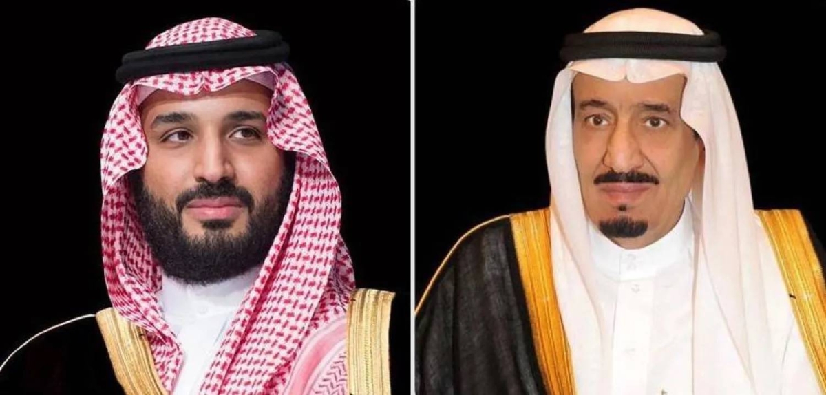 خادم الحرمين وولي العهد يعزيان رئيس روسيا في ضحايا تحطم الطائرة المأساوي
