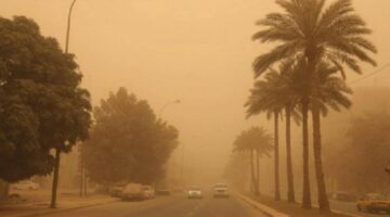 رياح نشطة تثير الأتربة والغبار تغطي معظم مناطق المملكة اليوم – تحذير من الأرصاد