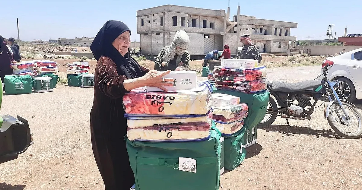 مساعدات السعودية: «مركز الملك سلمان» يدعم 9 آلاف متضرر بالأغذية والدواء في 5 دول